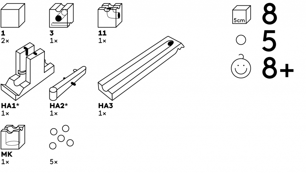Funktionsgrafik CUBORO Kick Extra Set