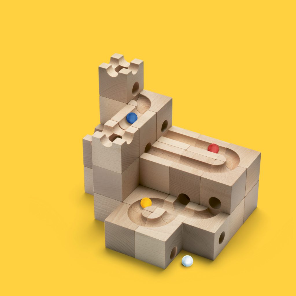 CUBORO Standard 32 Kugelbahn Beispiel